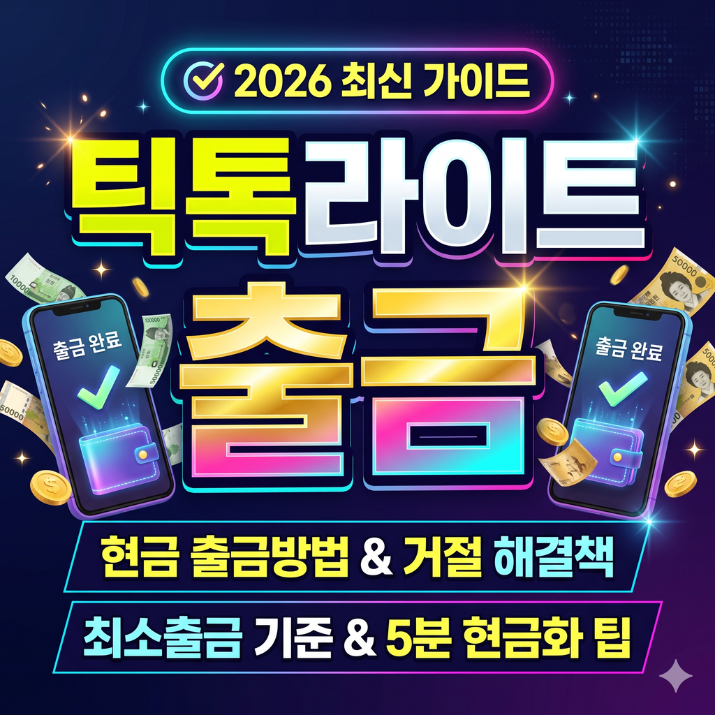 틱톡라이트 출금