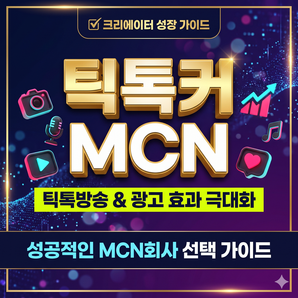 틱톡커 MCN